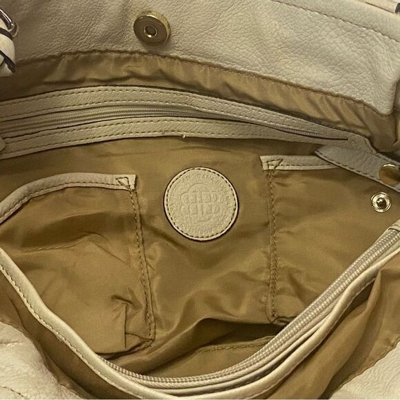 Dana Buchman Brown & Cream Animal Print Women's Large Handbag-Mobwife - Picture 6 of 15